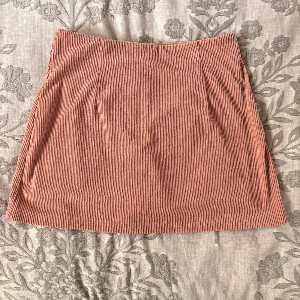 Halara Corduroy Light Brown Skirt Skort